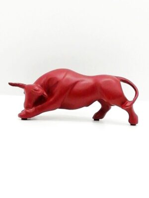 FIGURITA TORO ROJO PEQUEÑO