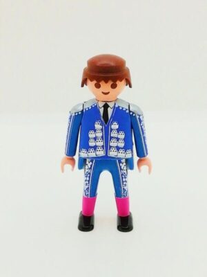 PLAYMOBIL TORERO SIN MONTERA AZUL