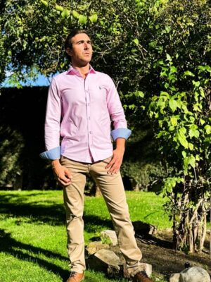 CAMISA OXFORD ROSA NUEVA M