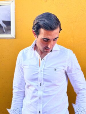 CAMISA OXFORD BLANCA NUEVA L