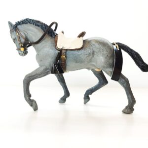 FIGURITA CABALLO NEGRO CENIZA